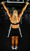 Мышцы спины упражнения Подтягивания широким хватом